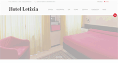 Desktop Screenshot of hotelletizia.info