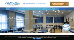 Desktop Screenshot of hotelletizia.net